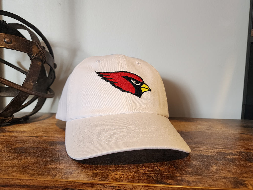 CARDINAL Head Baseball Cap White