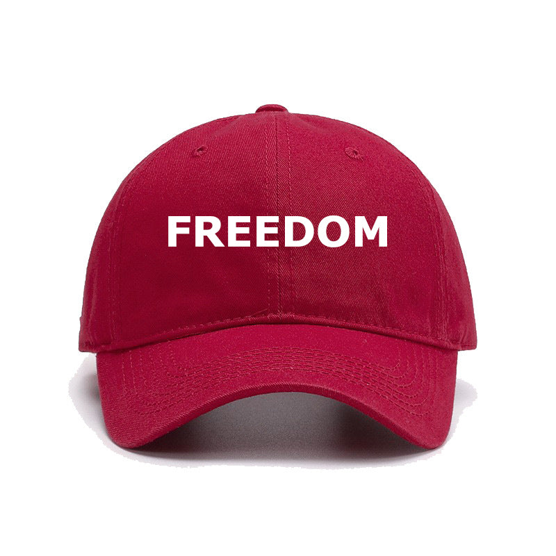 FREEDOM Hat in RED