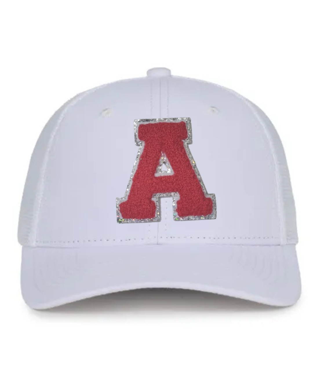 Outdoor Cap Branded with Red Chenille "A"