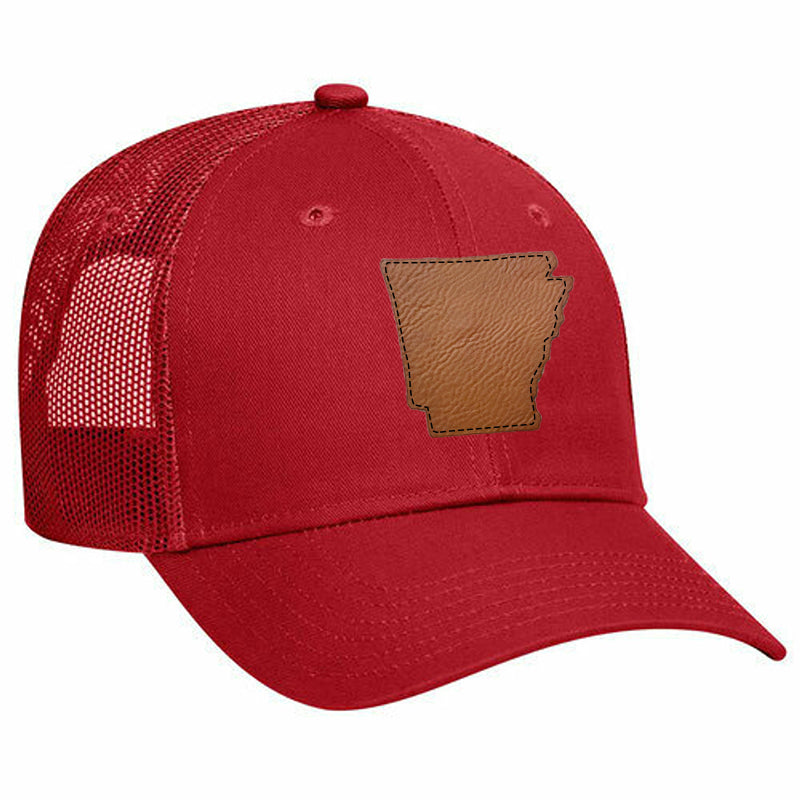 ARKANSAS patch Hat in Red