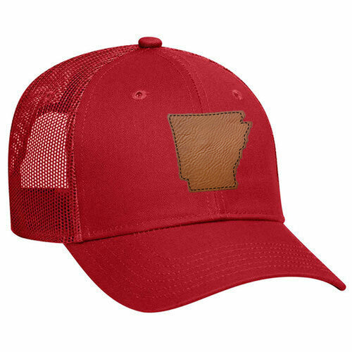 ARKANSAS patch Hat in Red