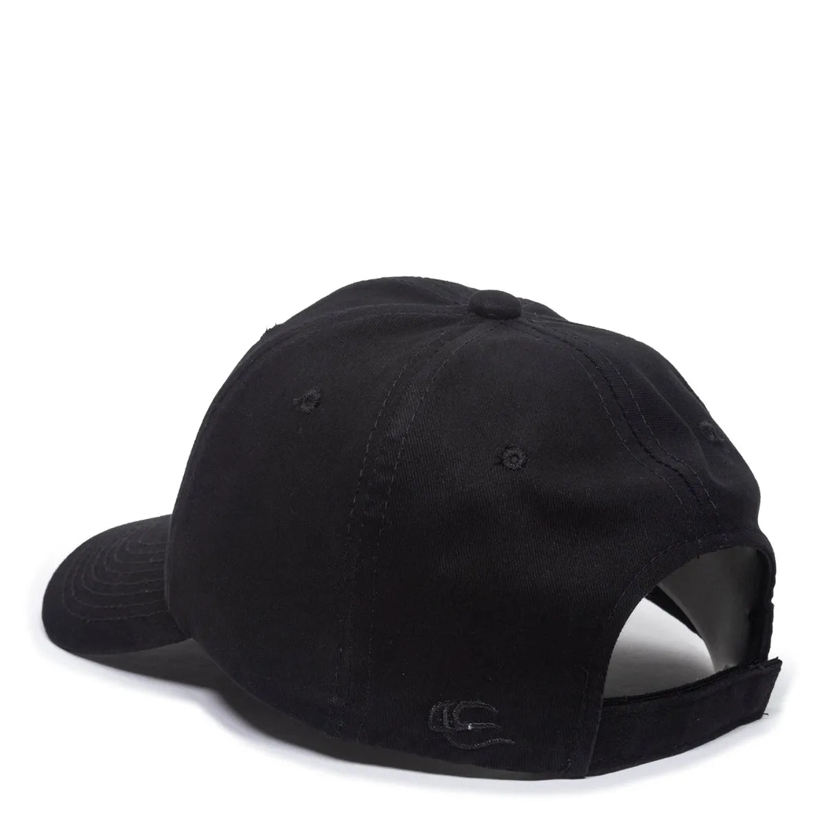 FAFO black hat unstructured, mesh back, hook/loop tape